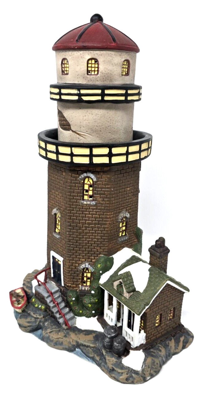 VTG 2000 Santa’s Workbench Collection Classic Series Standing Stones Lighthouse