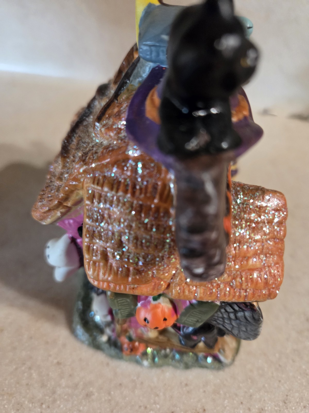 Halloween Village House Bakery 4×5 Inches Halloween Decor
