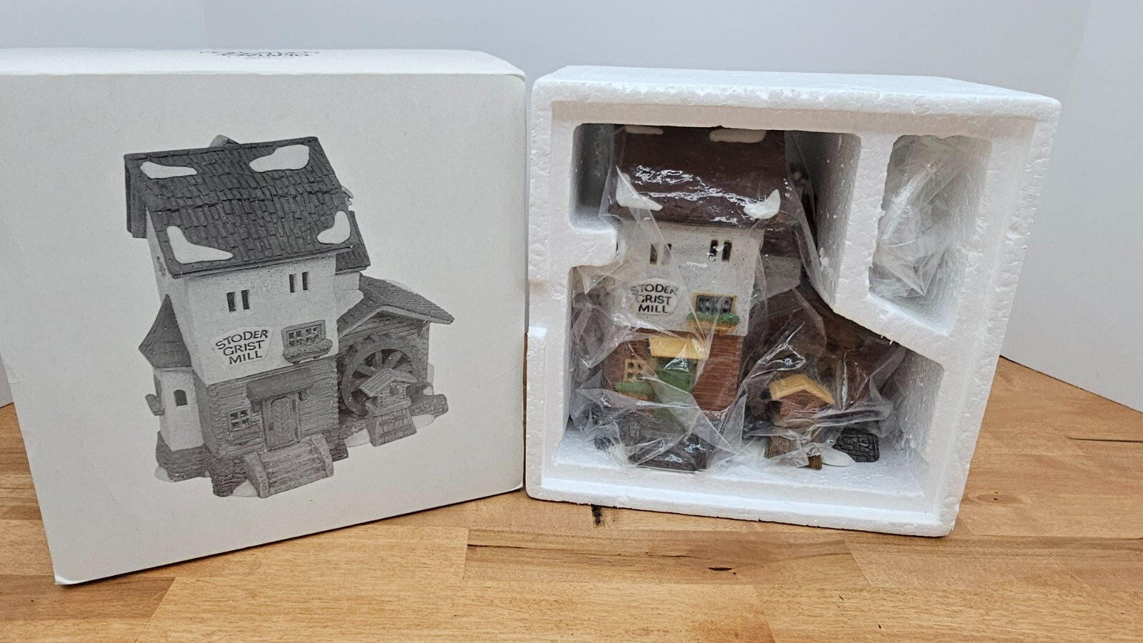 Dept 56 Alpine Village “Stoder Grist Mill” #59536 – Retired Building