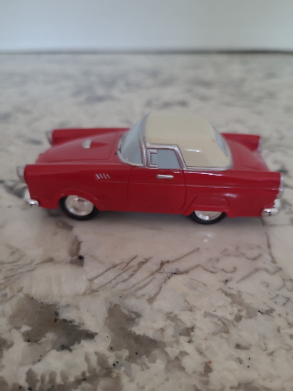 Lemax Red Sports Car Holiday Village Accessory-Train Accent Front Wheels Spin