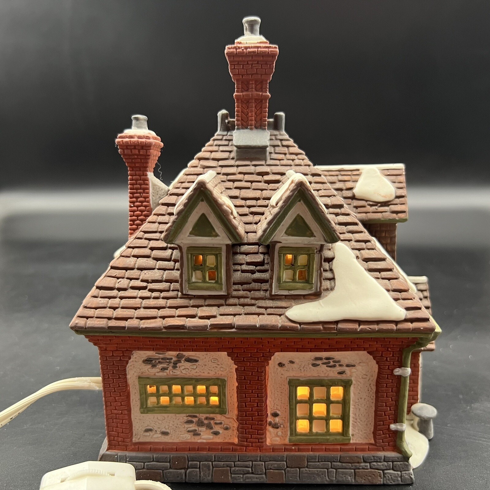 Dept 56 WM Wheat Cakes & Puddings 1993 Retired Dickens Village Bakery 5808-4