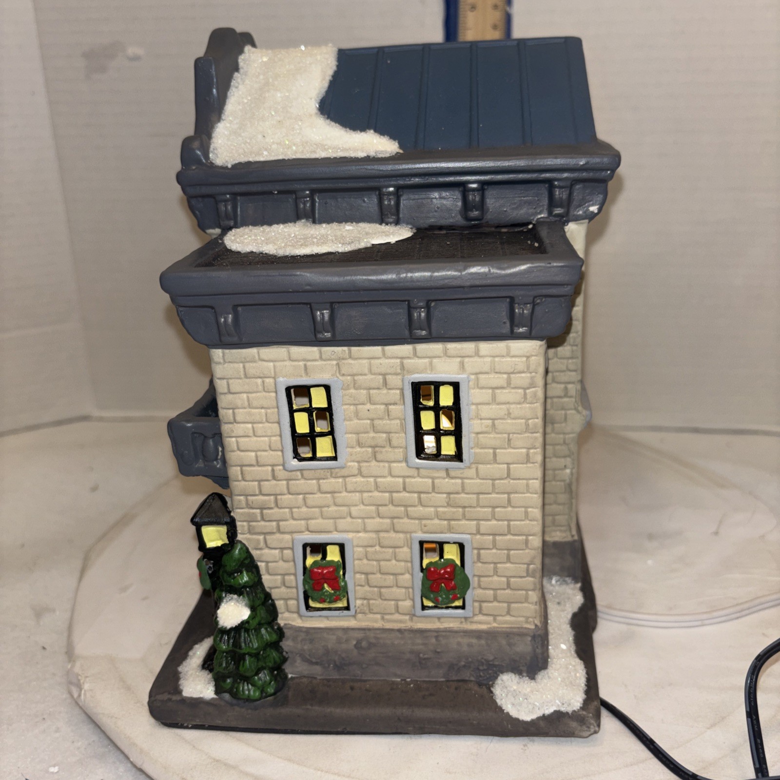 St. Nicholas Square Village Collection OPERA HOUSE Ballet Musical Illuminated
