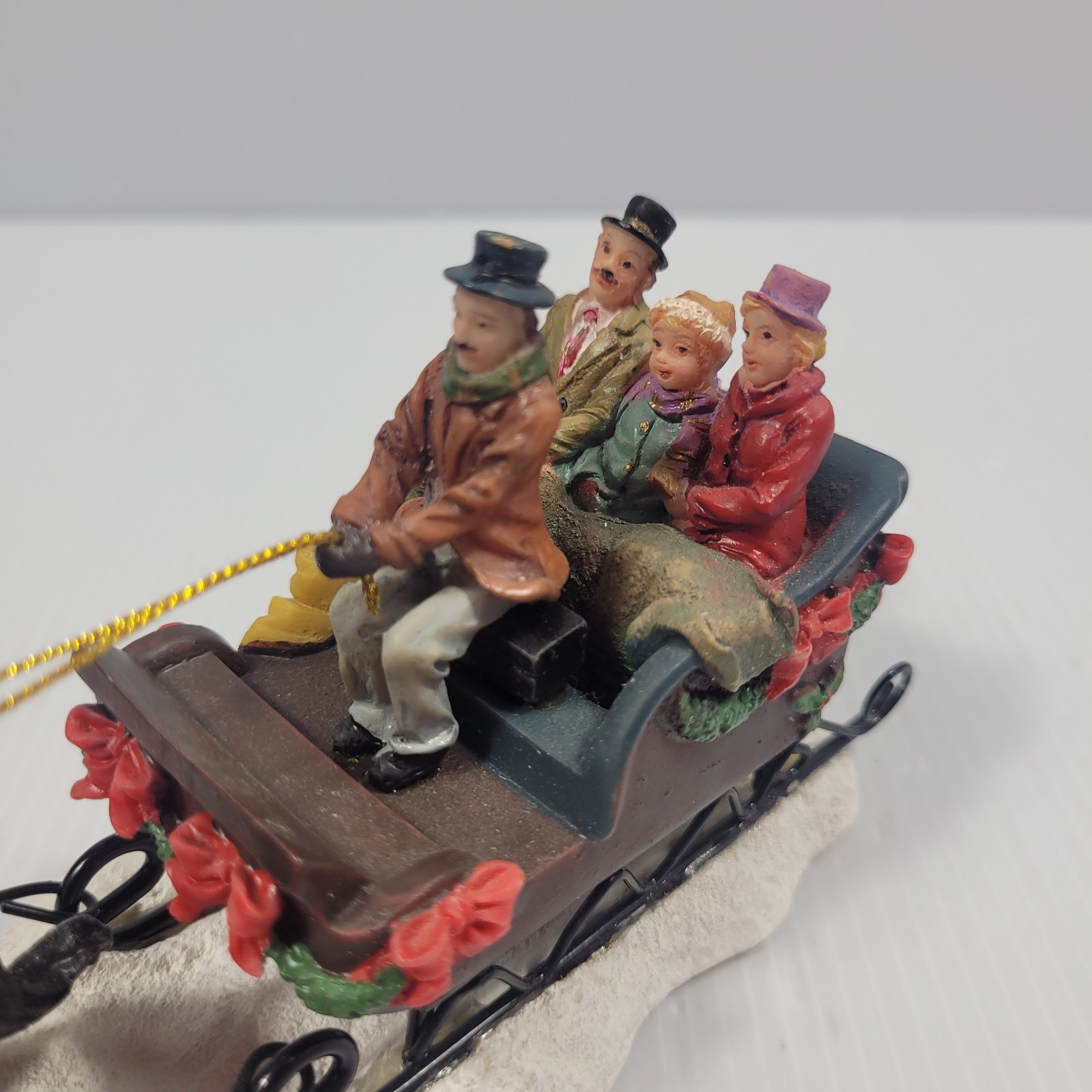St Nicholas Square Sleigh Ride | Christmas Village Accessory | Original Box