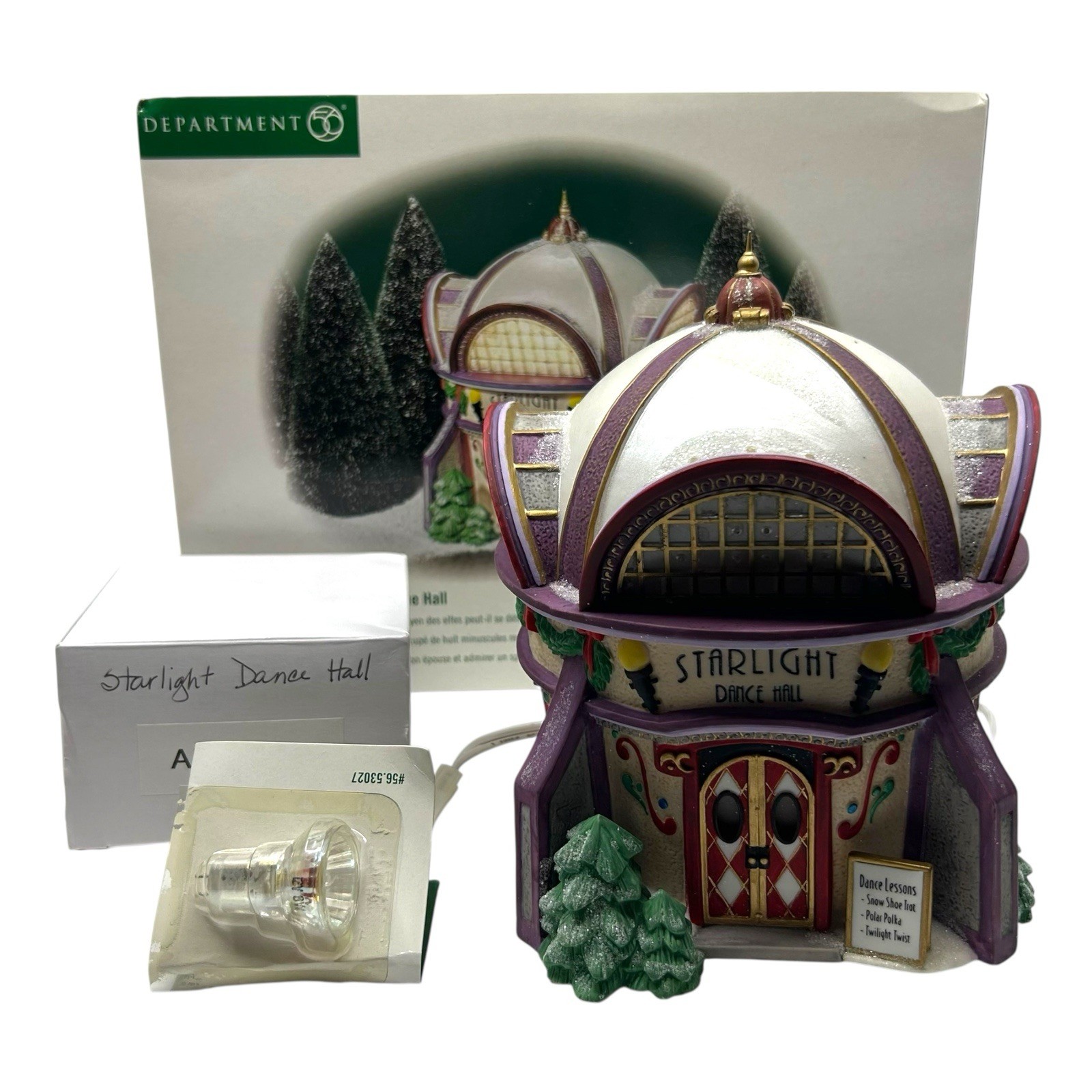 Department 56 North Pole Series Starlight Dance Hall 56742 Christmas Village