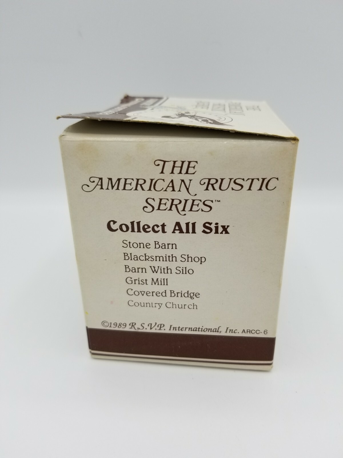 Vtg RSVP The American Rustic Series Country Christmas Cottages Country Church