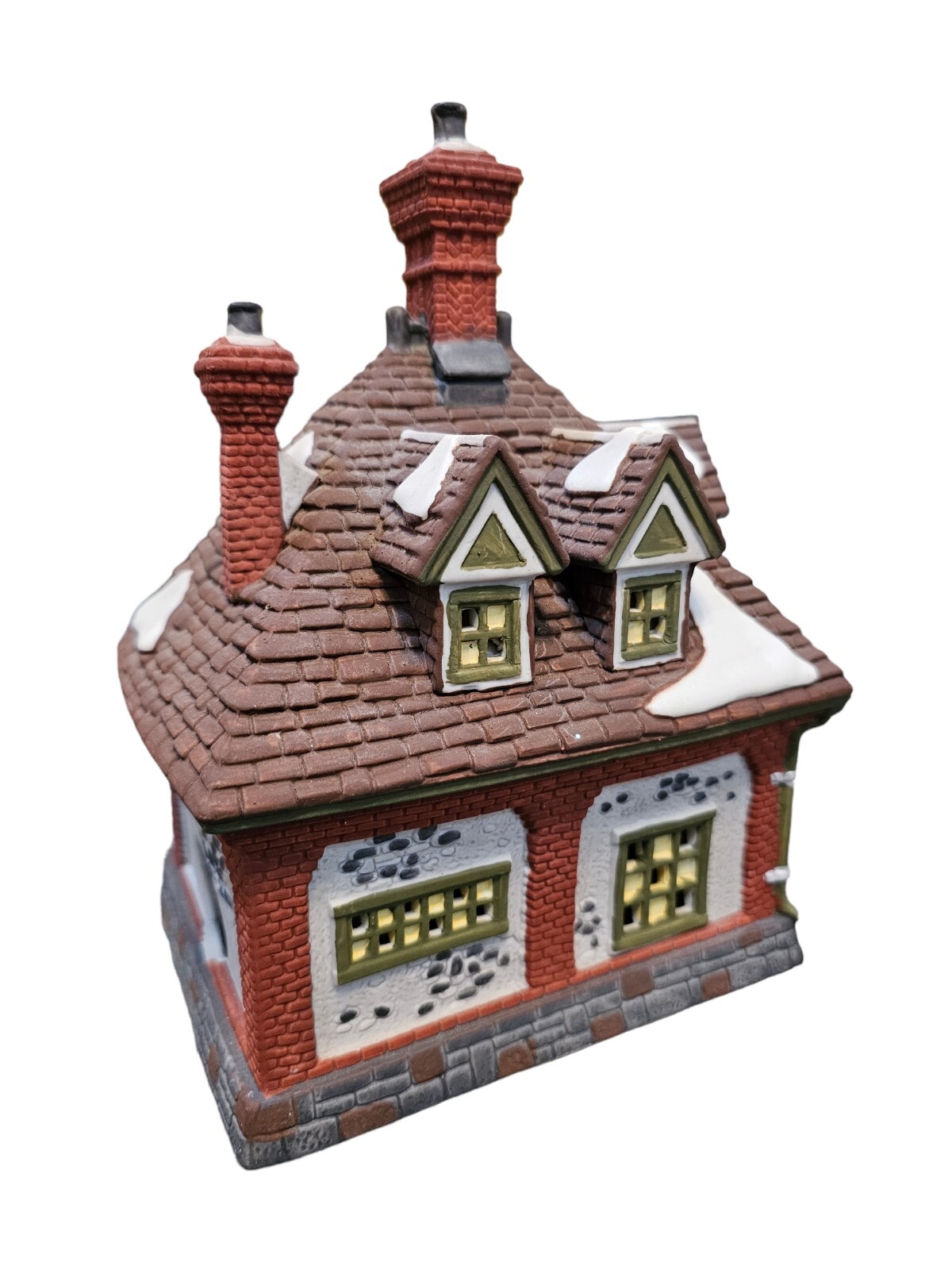Dickens Village Dept 56 Lighted Christmas House Wm Wheat Cakes & Puddings #58084