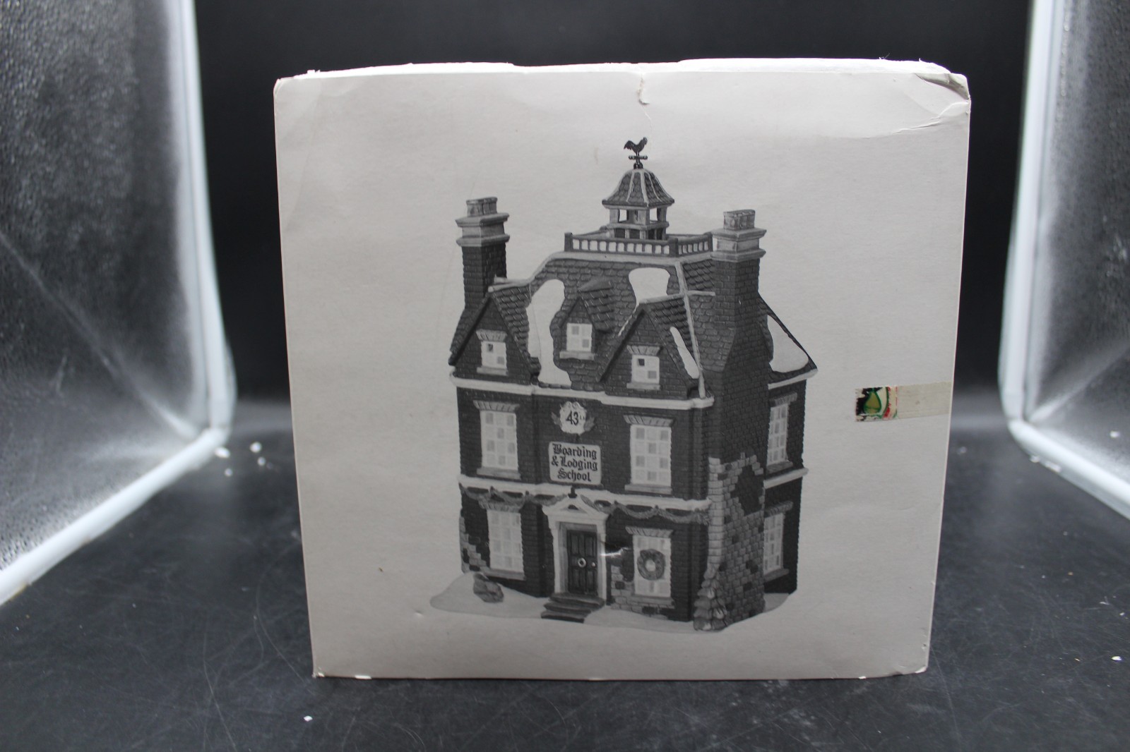 Dept 56 Dicken’s Village Series Boarding And Lodging School House 1993 Retired