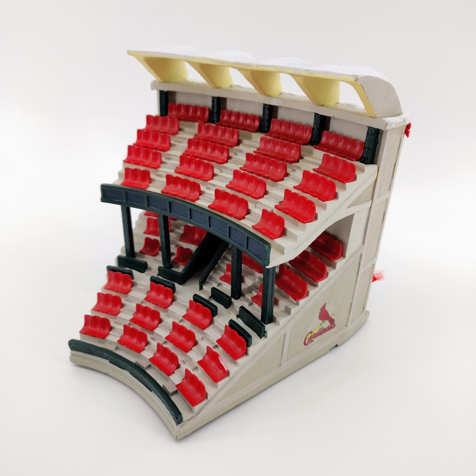 [Damage!] Hawthorne Village St Louis Cardinals Stadium Christmas Village MLB 05′