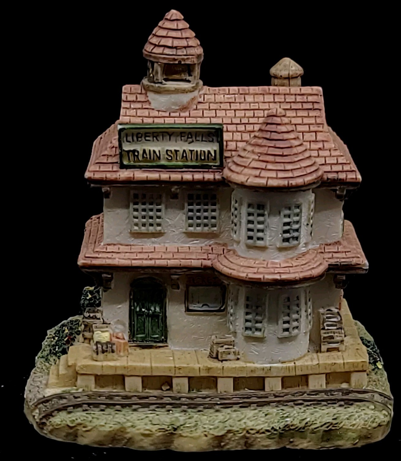 Lot Of 7 Amazing Miniature Village Build International Resourcing Services Inc.