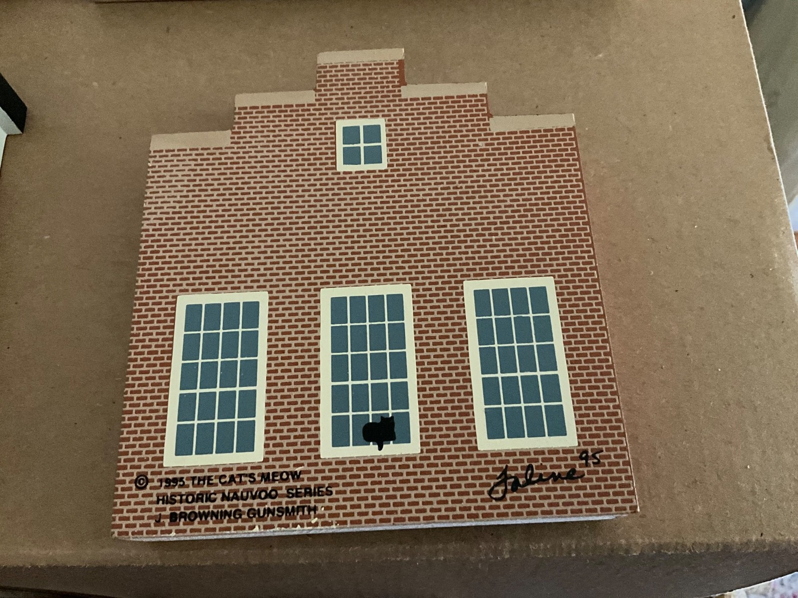 The Cat’s Meow Village 1995 Historic Nauvoo Series – Set of Four – NEW