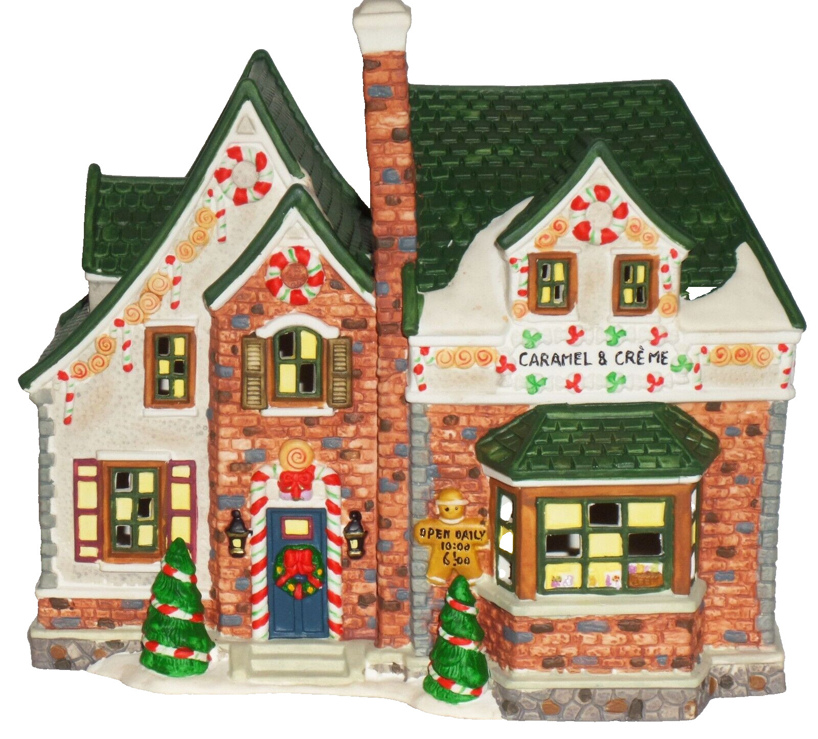 Santa’s Workbench Collection 2000 Caramel & Creme Candy Shop (S3)