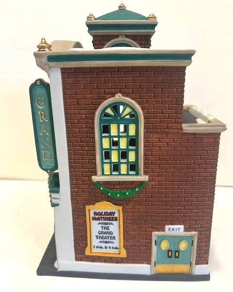 DEPT 56 “THE GRAND MOVIE THEATRE” 58870 Christmas In The City **New In Box**