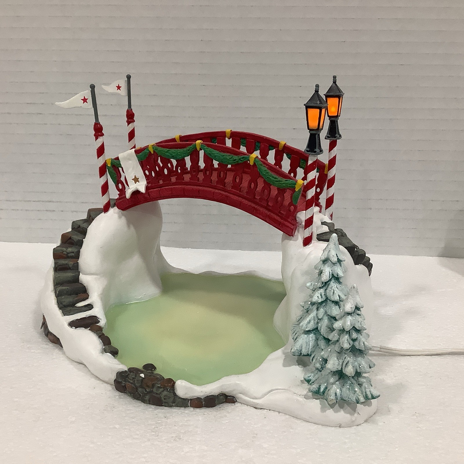 Department 56 Village Accessories 56720 Bridge Over The Icy Pond Accessory