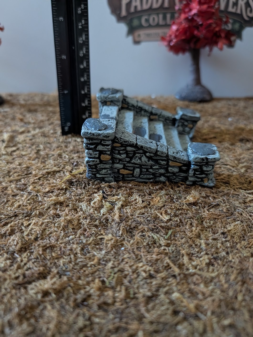 Dept 56 Village Accessories -Village Limestone Steps