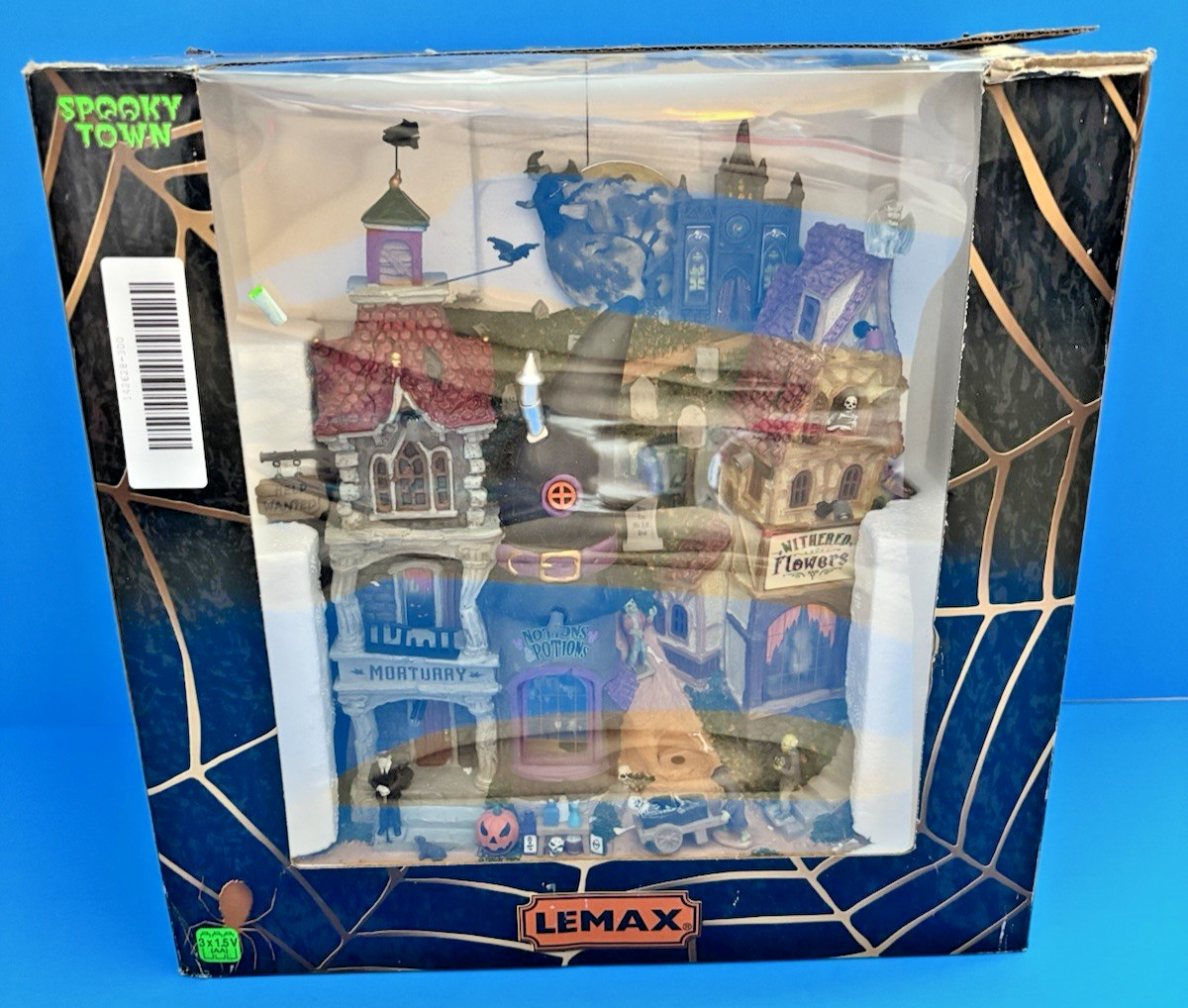 Lemax 2022 Spooky Town Raven Hill House Halloween Village #11