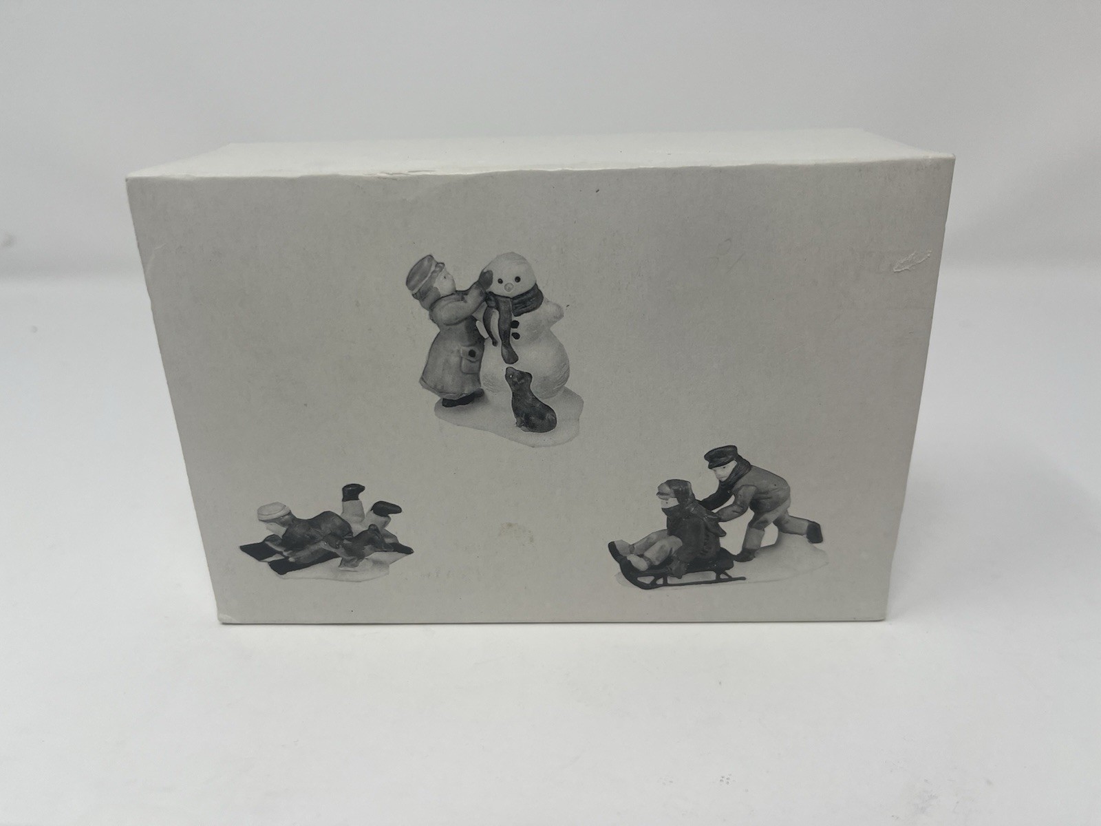 Department 56 Snow Children Set Of 3 Heritage Village Collection