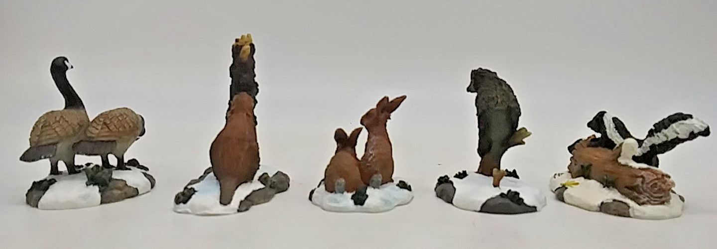 Department 56 Heritage Village Woodland Wildlife Animals Small Set 5 #56.55525