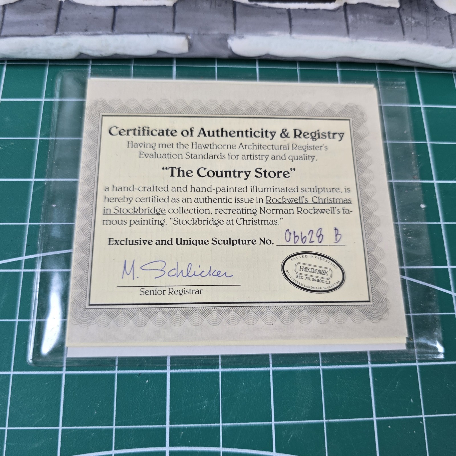 Hawthorne Village – Rockwell’s Christmas in Stockbridge – “The Country Store”