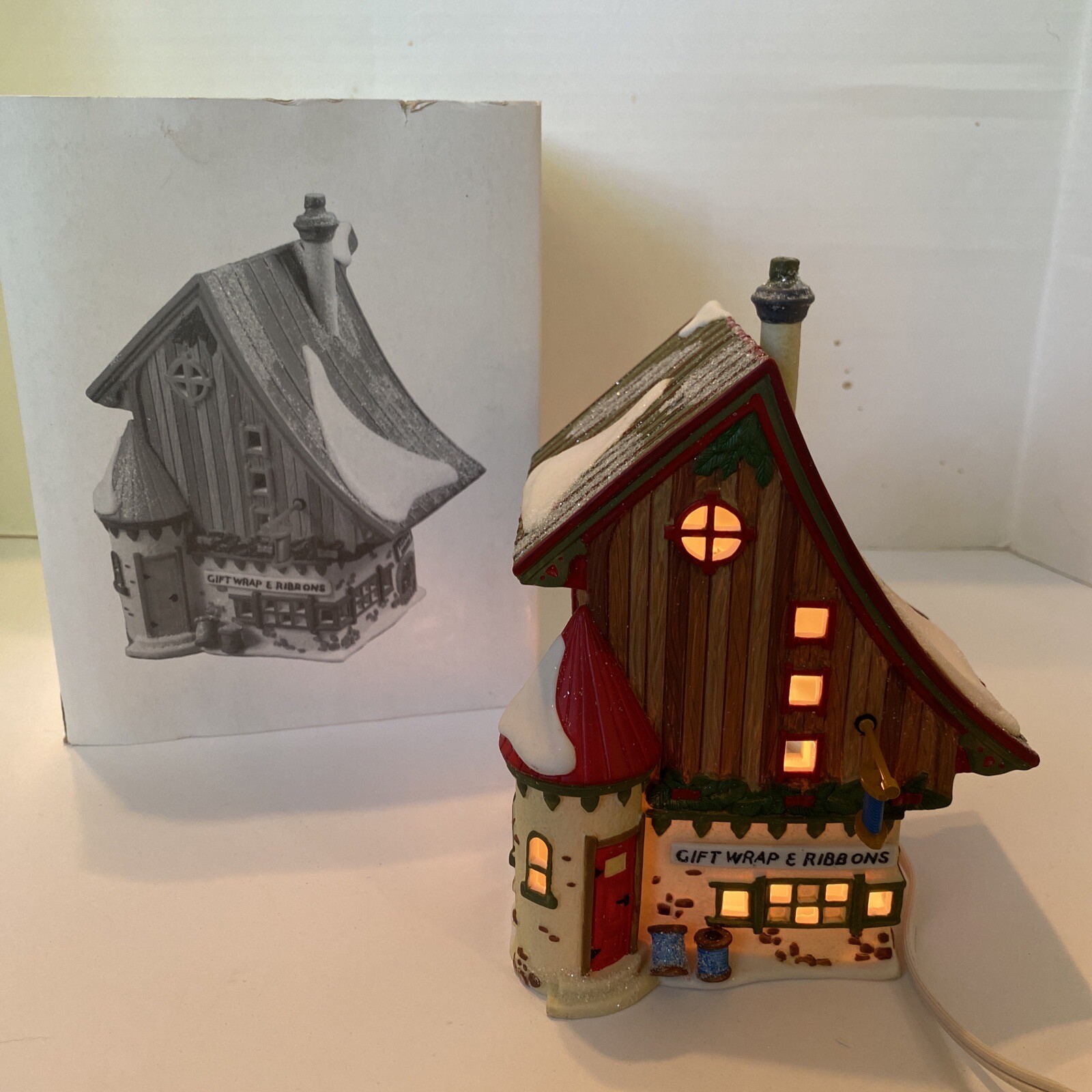 Dept 56 Heritage Village North Pole Series Gift Wrap and Ribbons 56390 Christmas