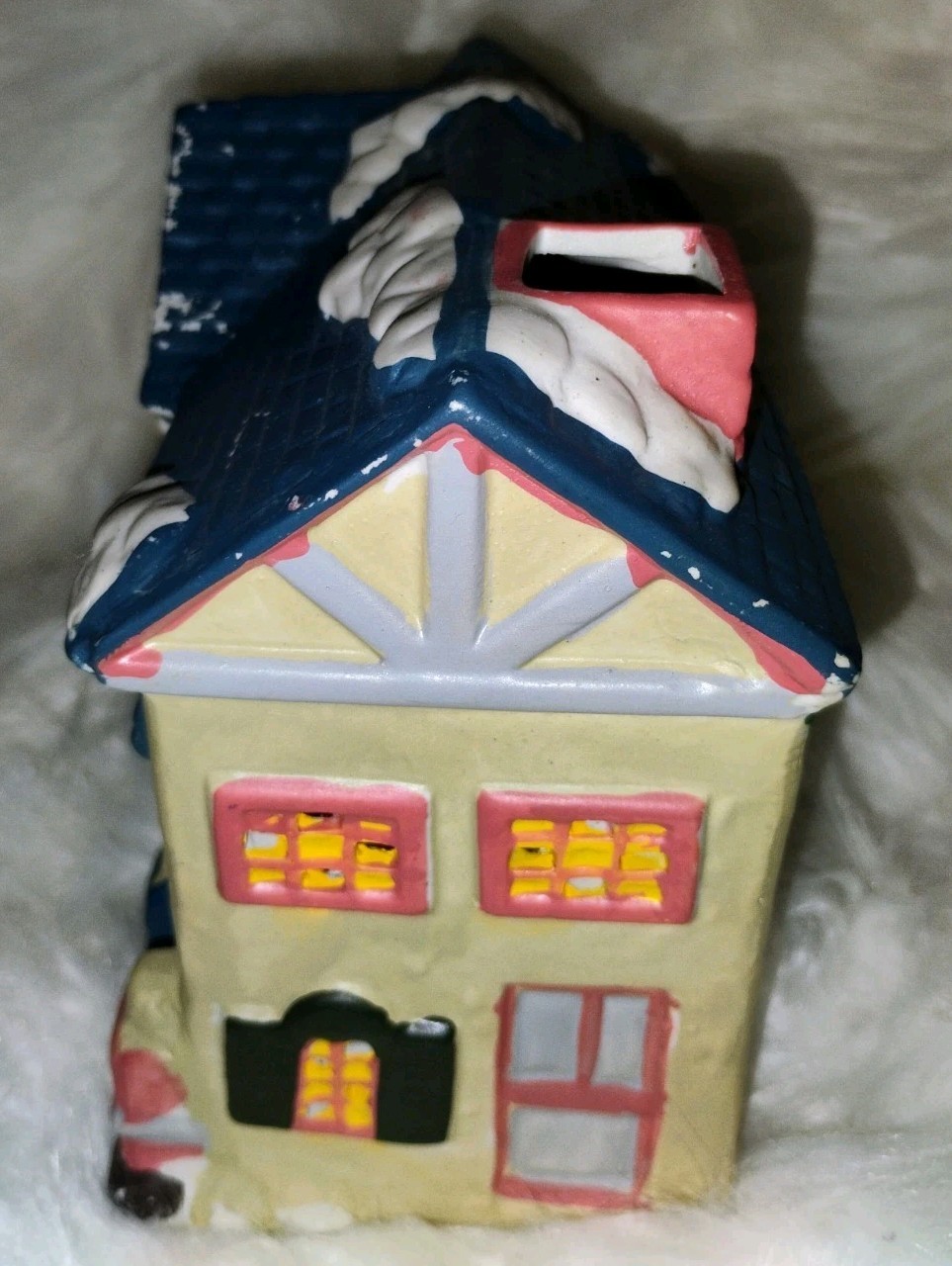 Winter Valley Christmas Village 1995 collection gas station NO BOX