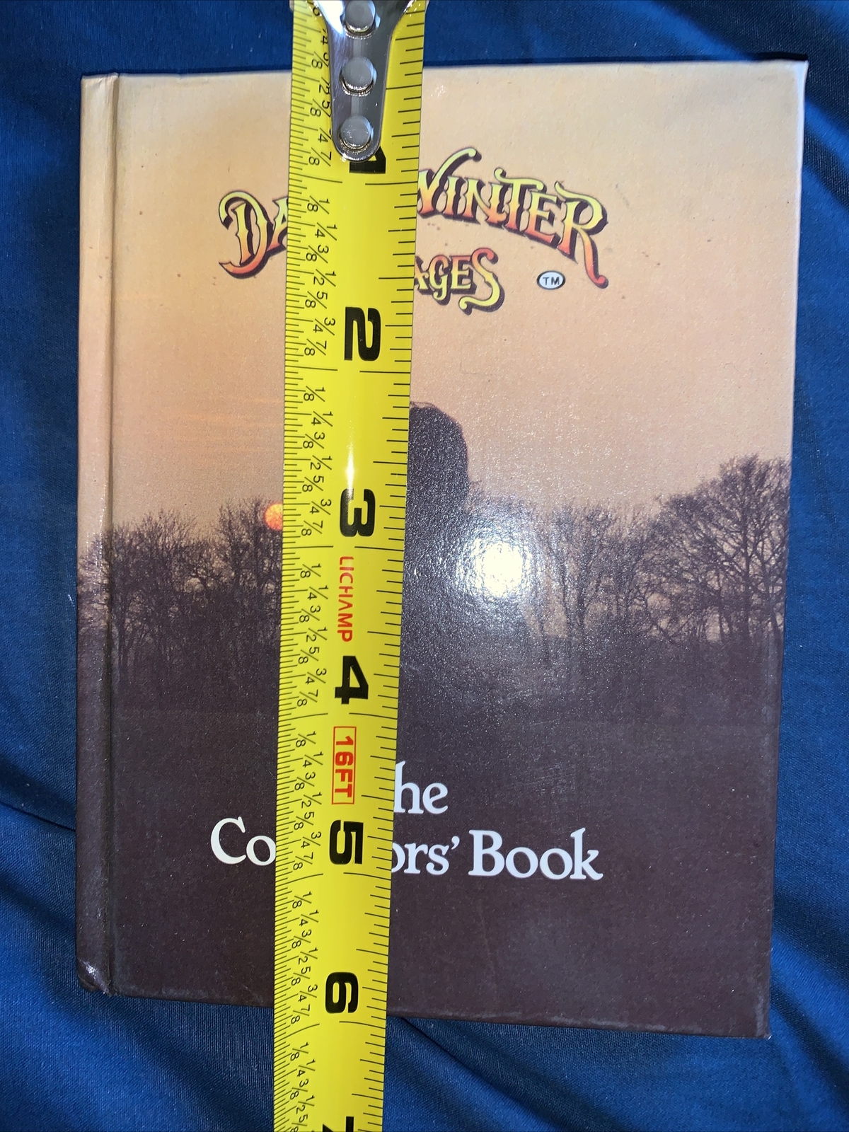 David Winter cottages the collectors book signed Autograph hardcover John Hine