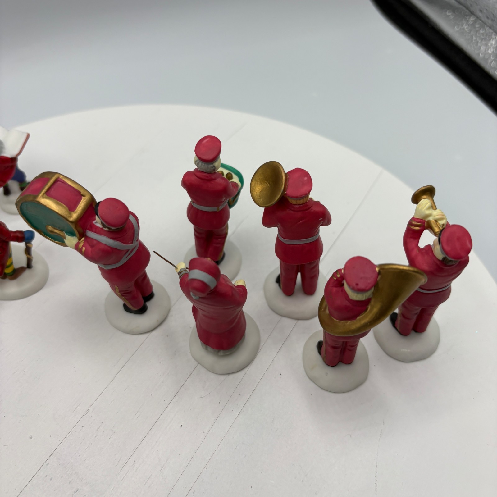 Christmas Heritage Village Salvation Army Band Carol Singing Figurines