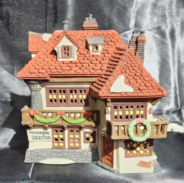 Dept 56 Dickens Village David Copperfield Mr Wickfield Solicitor #55506 Item#312