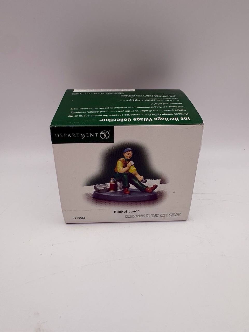 DEPT 56 CHRISTMAS IN CITY Accessory BUCKET LUNCH NIB