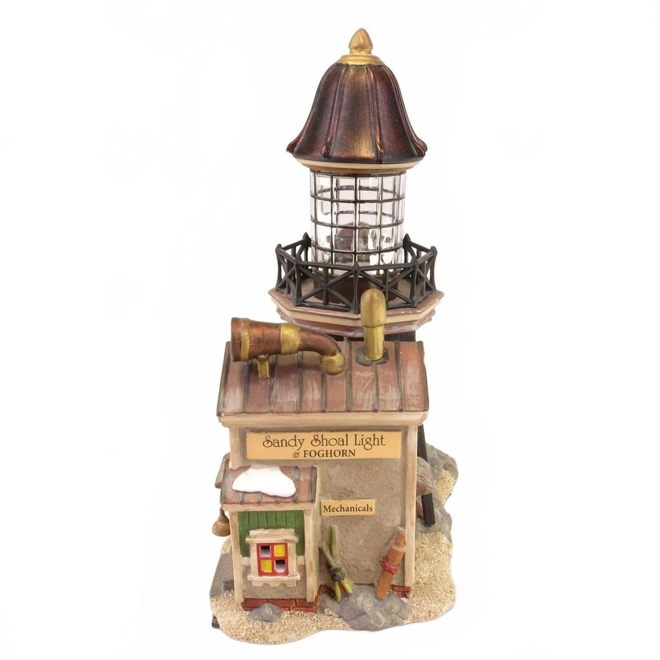 Dept 56 New England Village Coastal Lights Lighthouse Sandy Shoal