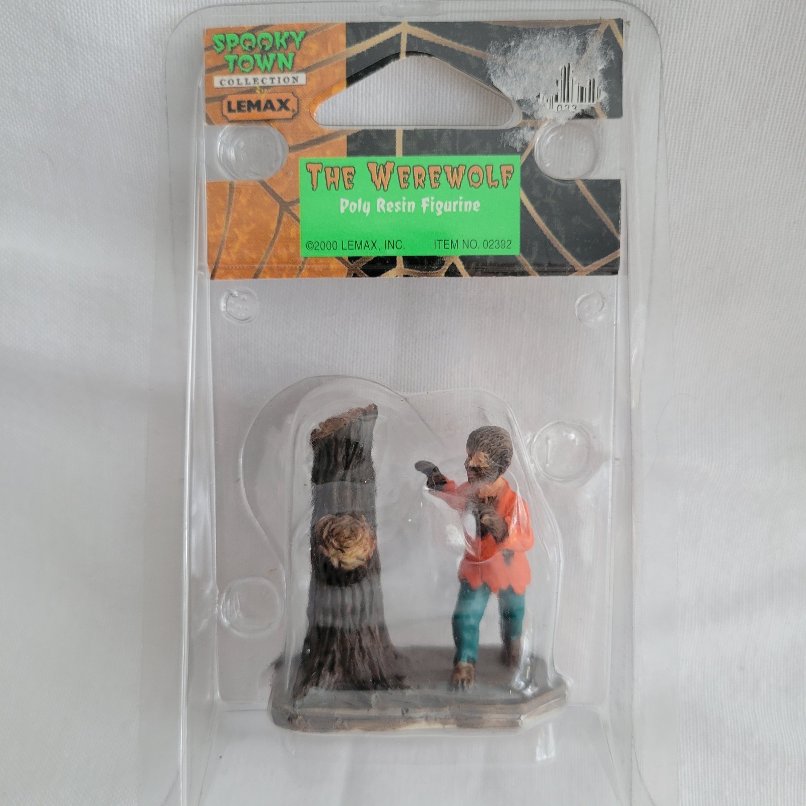 Lot VTG Lemax Spooky Town Figure Mummy Princess Werewolf Lion Caveman Halloween