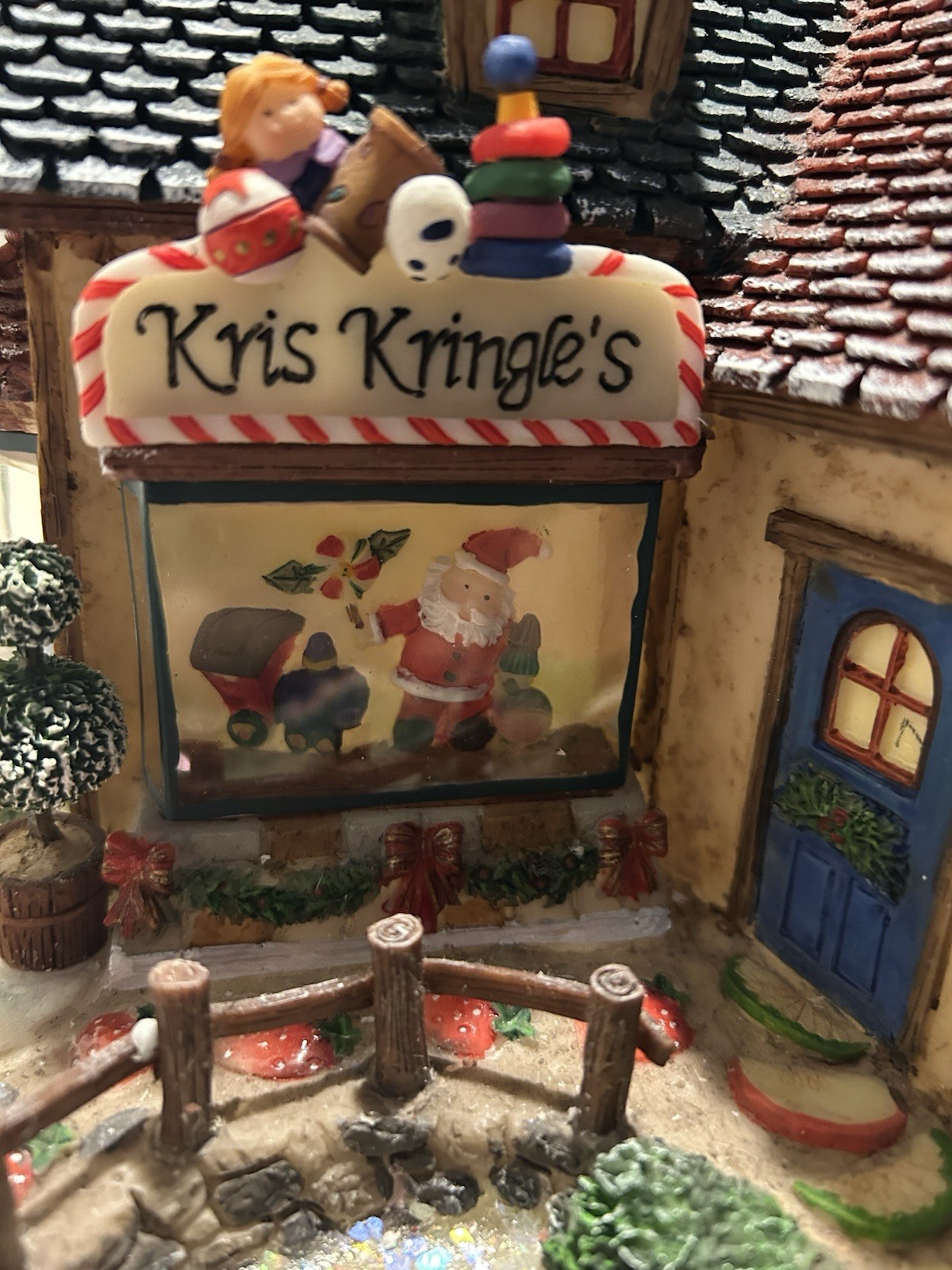 O’Well Christmas Village Limited Edition Toy Store Lighted Building