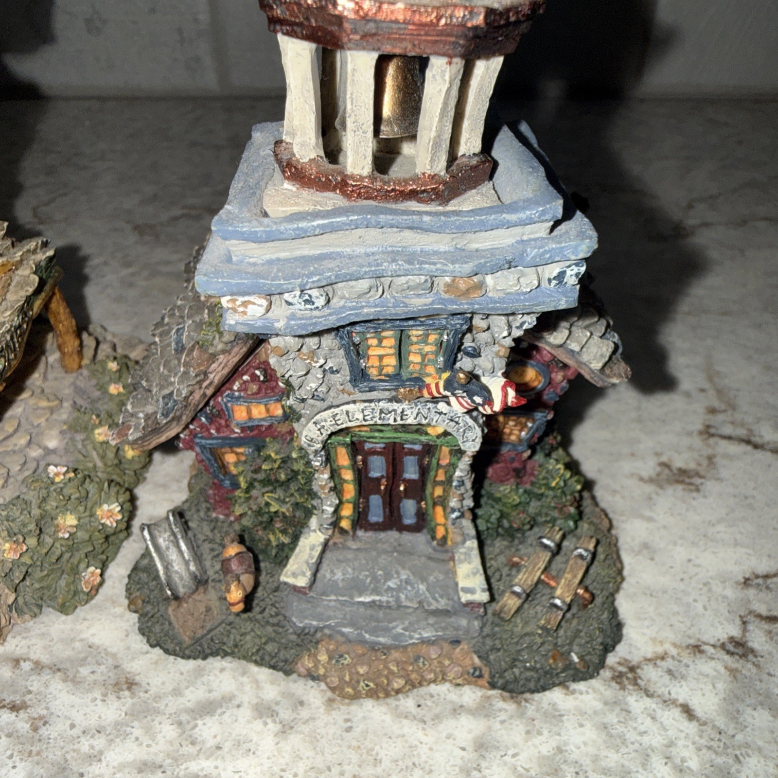 2 Boyds Bearly Built Villages Public Library Elementary School 19006 19048