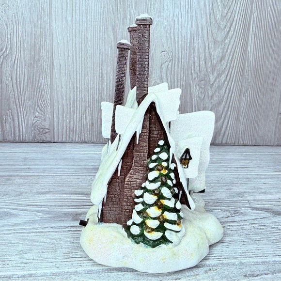 Harry Potter Three Broomsticks Pub Bradford Exchange Hawthorne Village RARE work