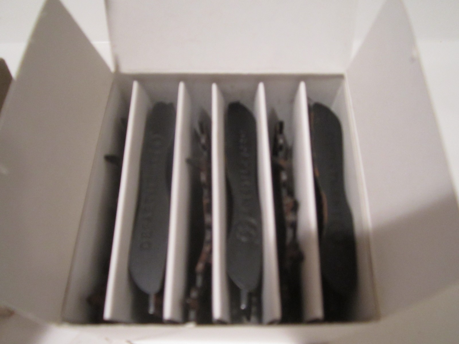 Department 56 Spooky Wrought Iron Halloween Fence – 6 Pieces # 56.52982 NIB