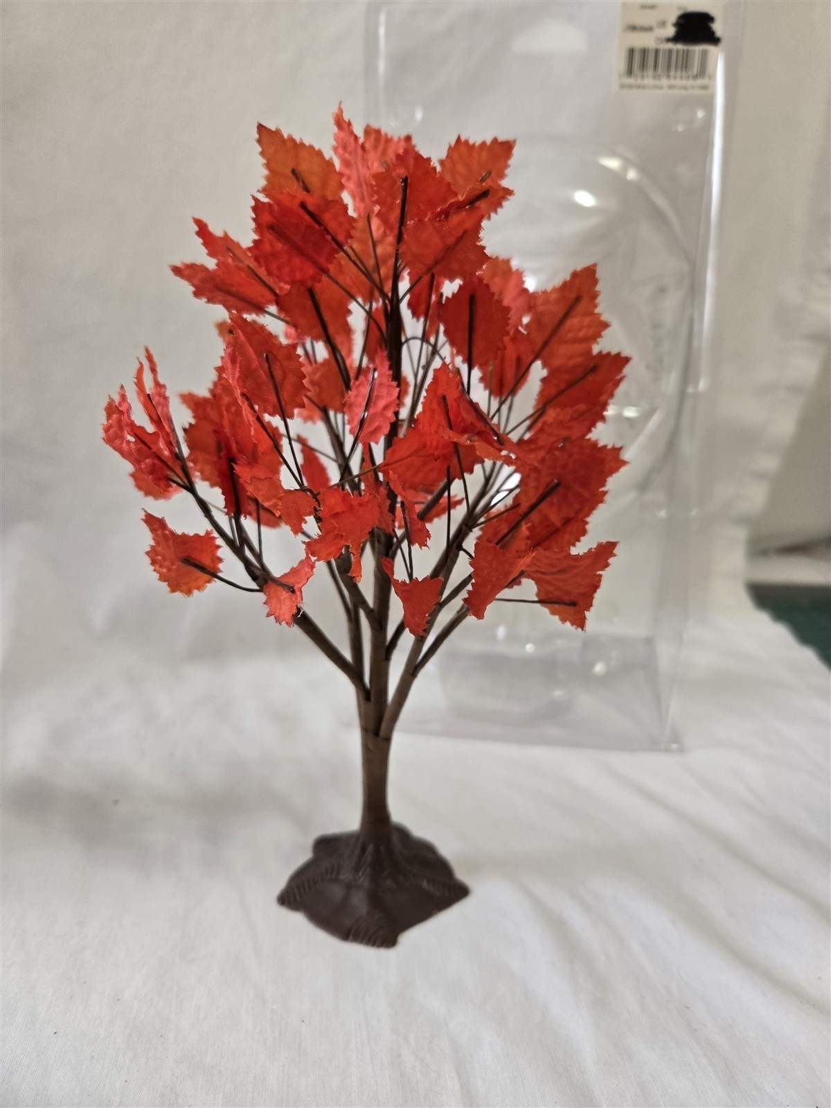 Lemax Spooky Town 2002 Halloween Autumn Leaves Maple Tree 9″ – 2 Trees 94406