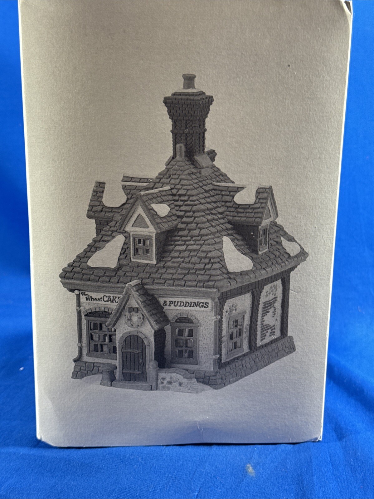 Dept 56 Dickens Village WM. Wheat Cakes & Puddings #5808-4 Christmas Lighted
