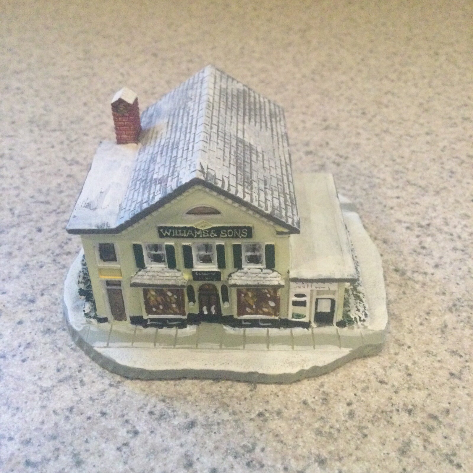Main Street The Country Store Christmas Village Miniature 1990 Norman Rockwell