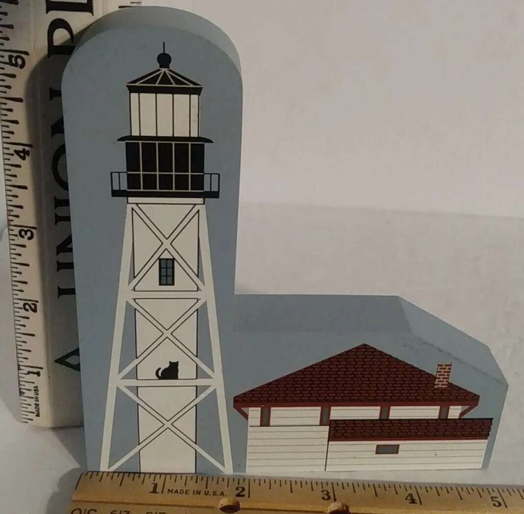 The Cat’s Meow Lot Of 6 Wood Pieces Dated: 88 92 97 & Signed: “Faline” 93 94 97