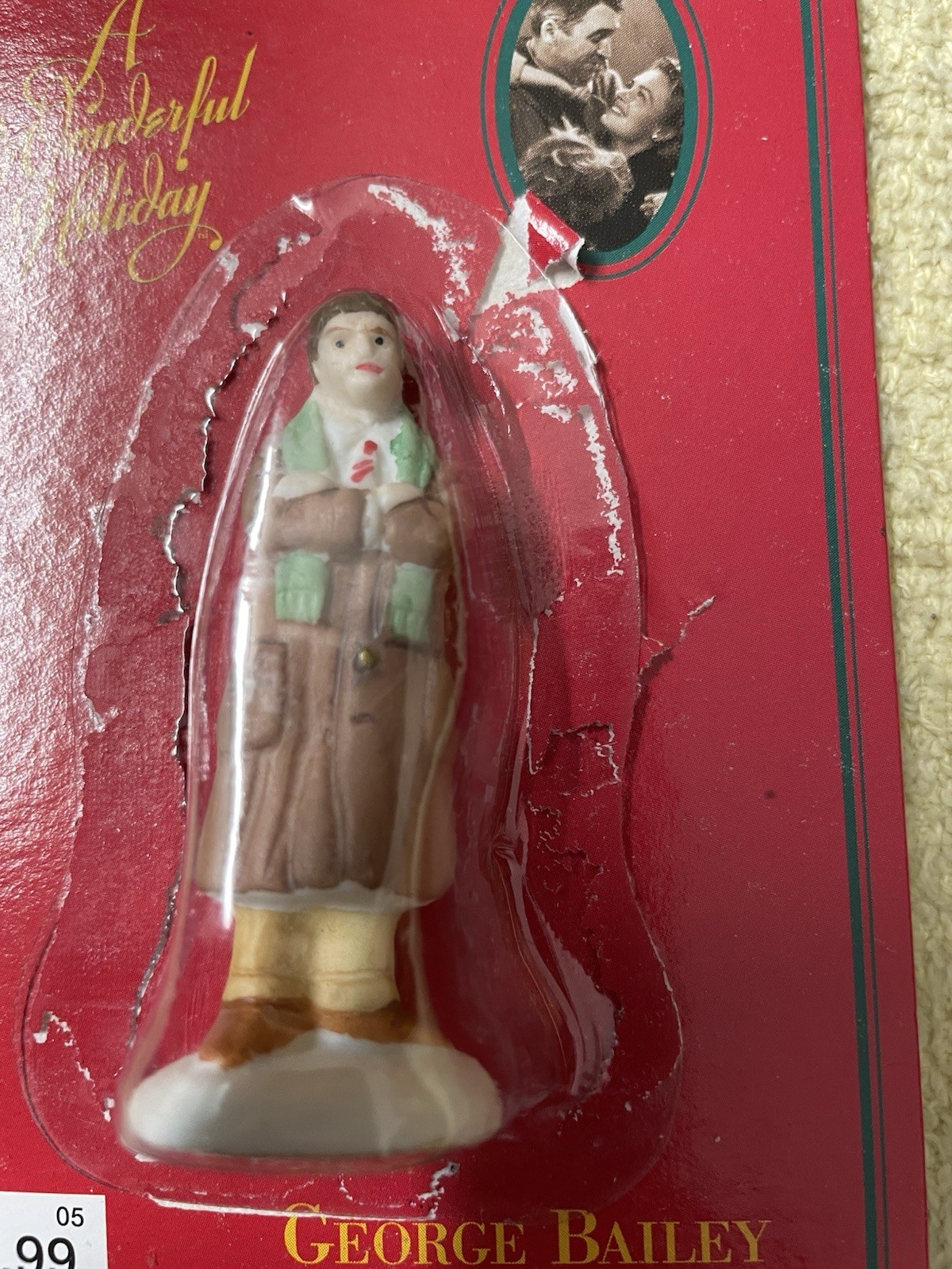 1996 DHC “IT’S A WONDERFUL LIFE” “GEORGE BAILEY” PORCELAIN FIGURINE