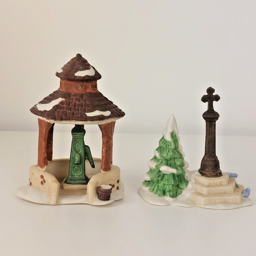 Dept. 56 Heritage Village “Village Well and Holy Cross” #6547-1 In Original Box