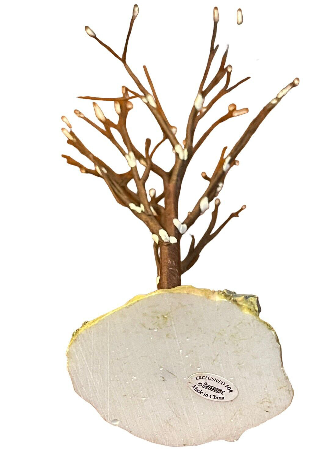 Department 56 – 22-Piece Lot of Sisal and Bare Branch Trees and Cobblestone Road