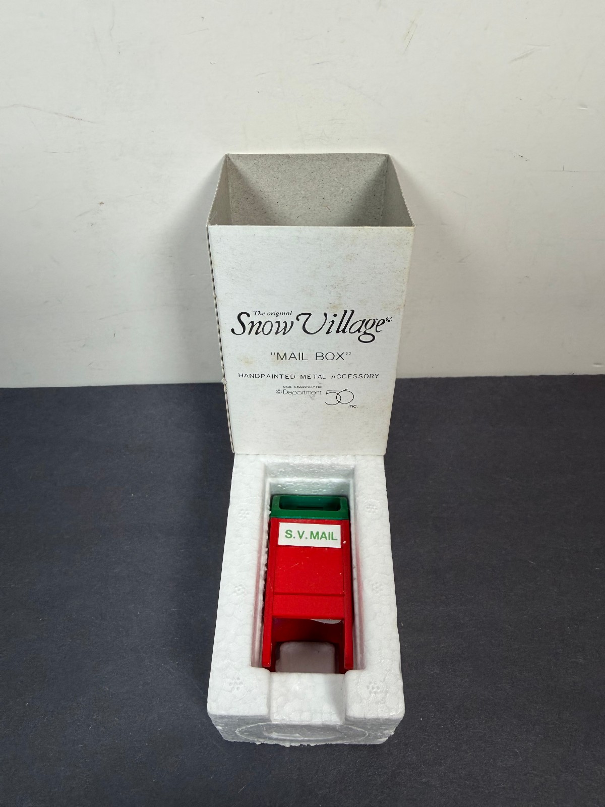 Department 56 MAIL BOX Metal Snow Village Accessories Lemax Dept 56