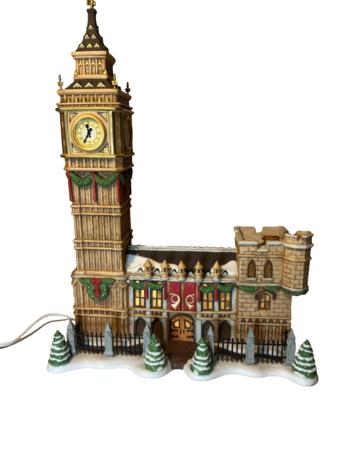 Dept 56 Christmas Dickens Village~BIG BEN~1998 House