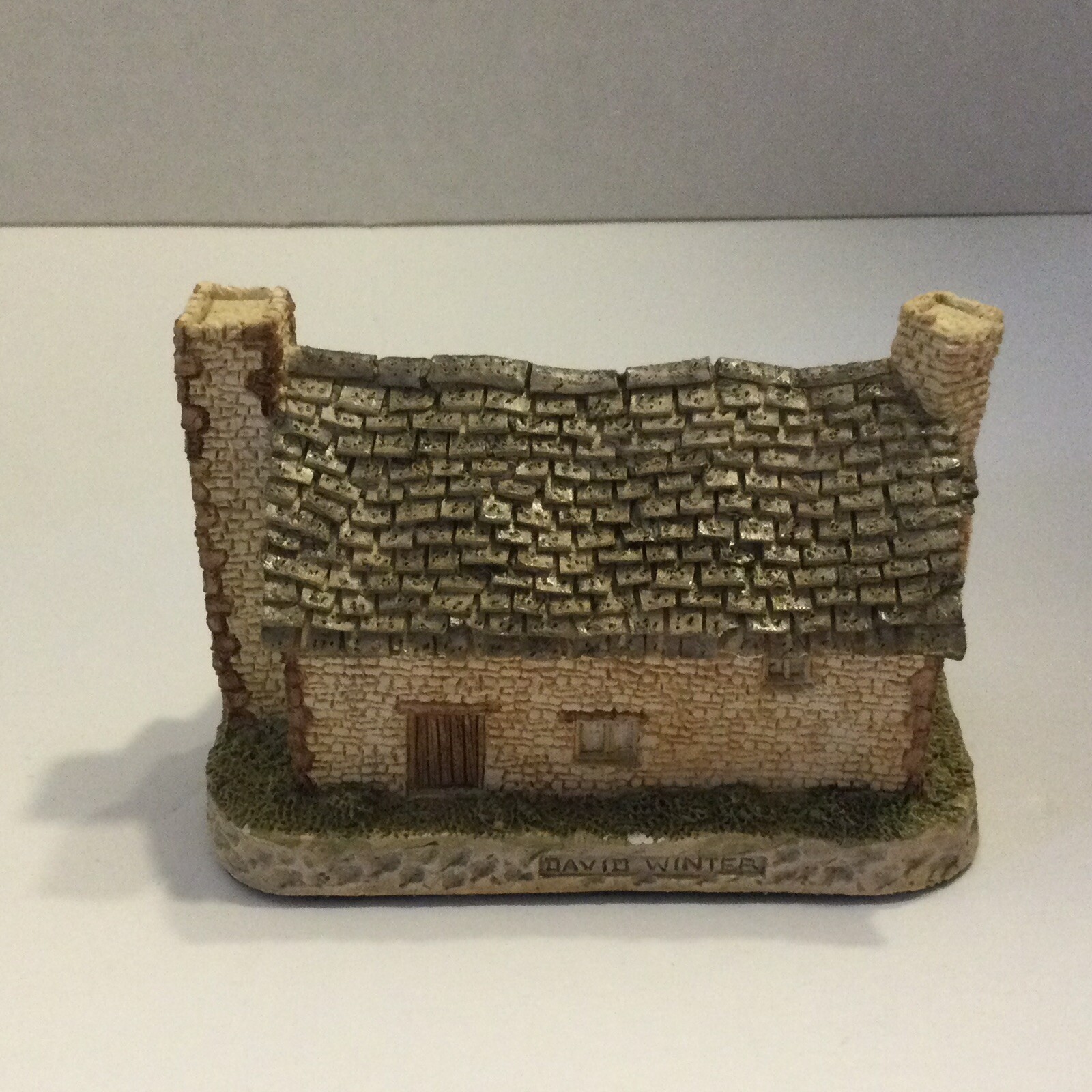 Vintage David Winter Miners Cottage 1982 Hand Made Hand Painted Collectible