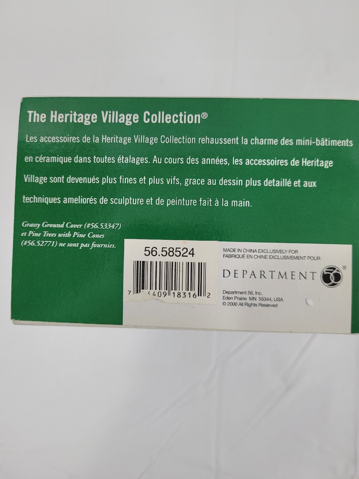 Dept. 56 DickensVillage Hedgerow Dovecote 2 Piece Figure 56.58524