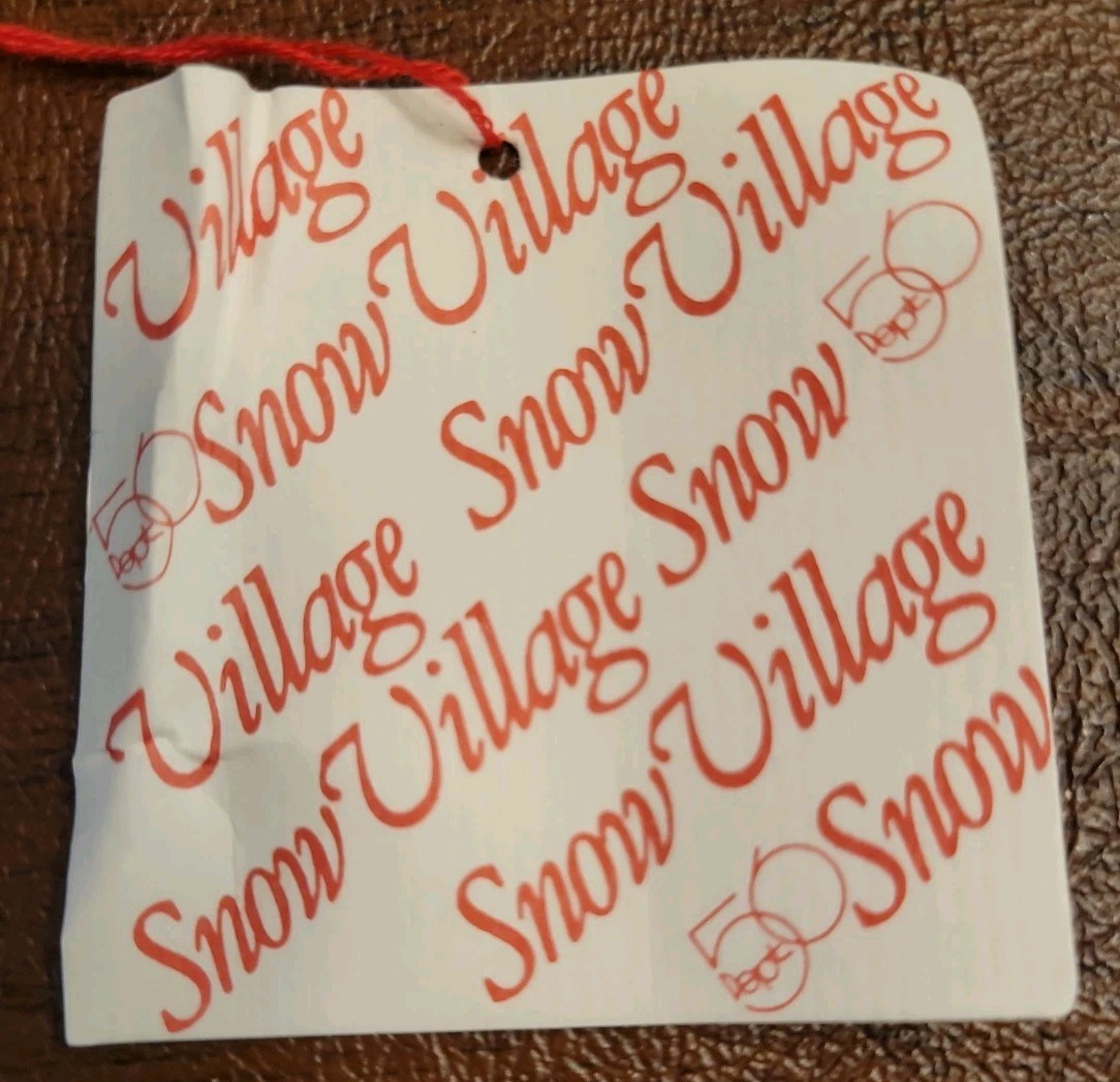 Dept 56 Vintage 1994 Snow Village “Fisherman’s Nook Resort” #5460-7 Retired