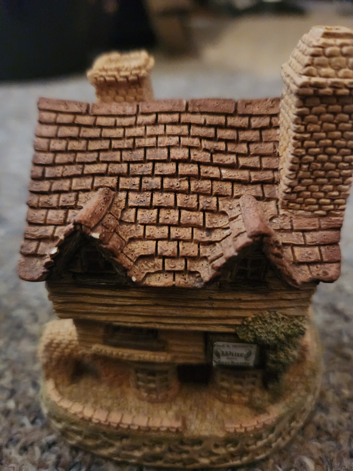 The Wine Merchant by David Winter 1980 Cottage Collectable