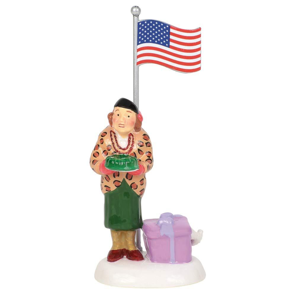 Multicolor Aunt Bethany Figurine 295 Inch Original Snow Village Decor