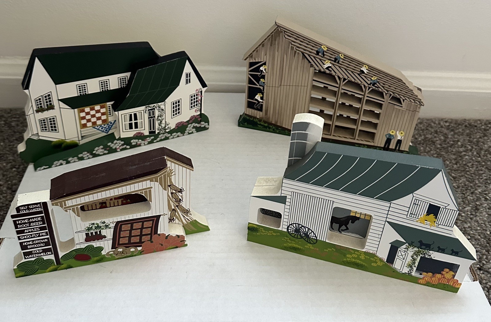 Vintage Shelia Houses (Lot 4) Amish Collection2, Lancaster County, Pennsylvania