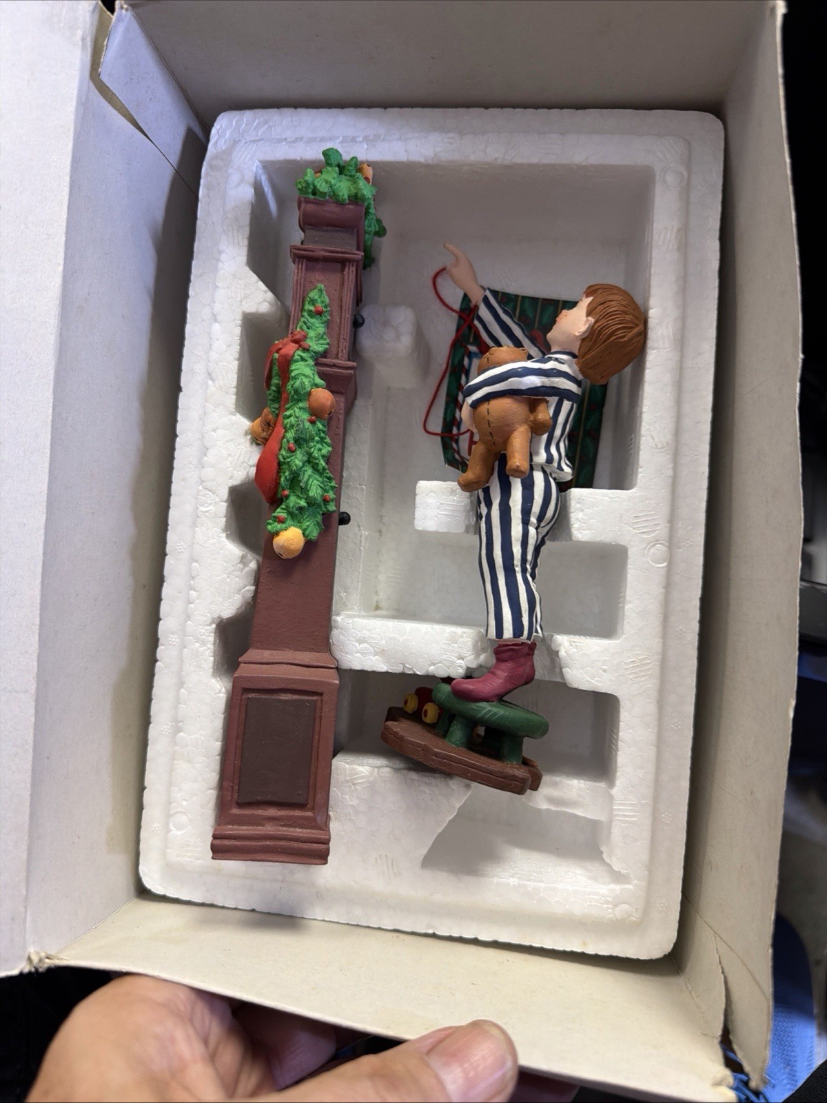 New Dept 56 Grandpa /All Through The House Adjusting Grandfather’s Clock 9312-2